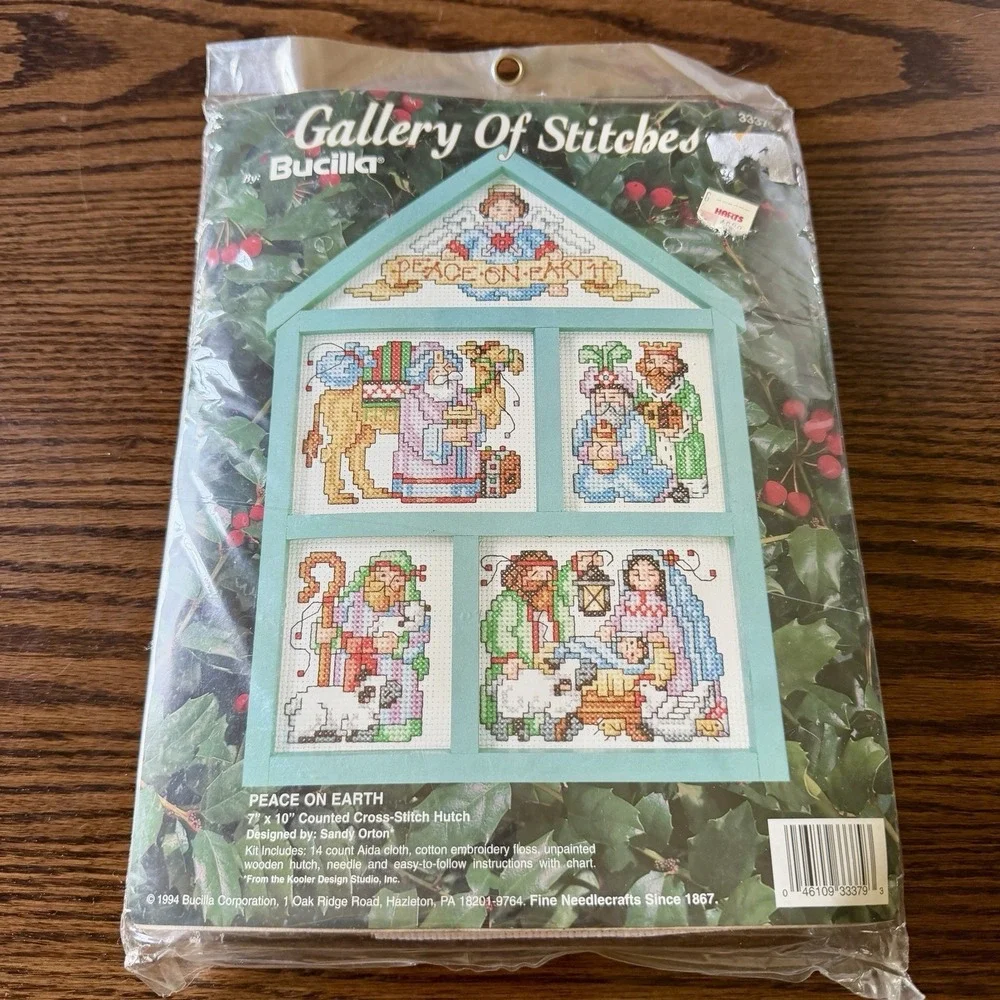 Vintage 1994 Bucilla Gallery Of Stiches 